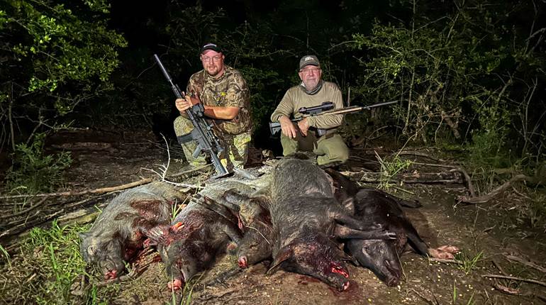 Pigs in Darkness: Sightmark and Pulsar Field Test | An Official Journal Of The NRA