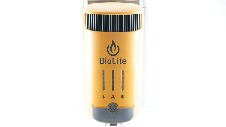 BioLite CampStove 2 Control Face Focus on White