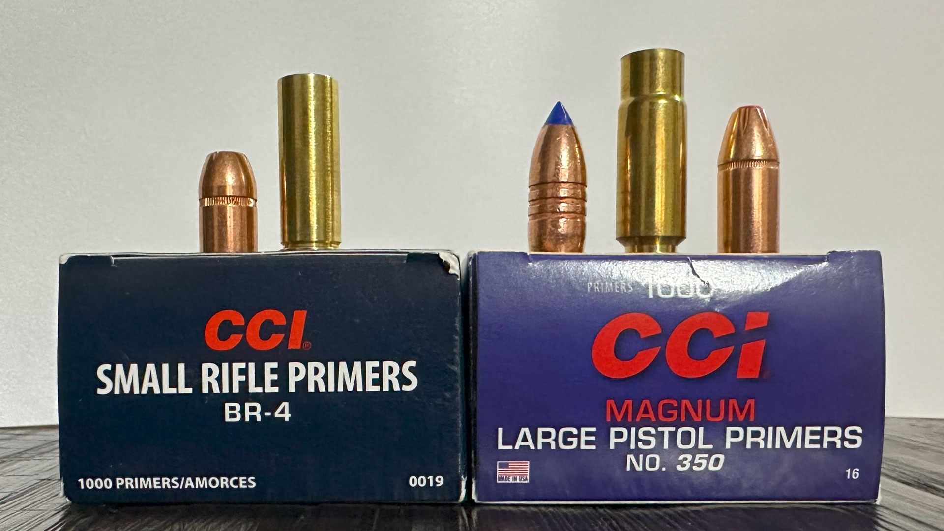 Shells, bullets and primers