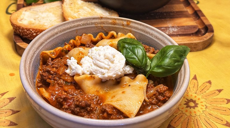 Recipe: Venison Lasagna Soup | An Official Journal Of The NRA