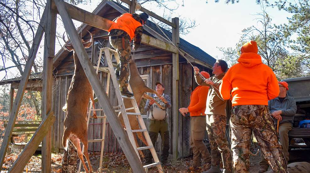 Latvian Legacy Energizes Wisconsin Deer Camp Lead