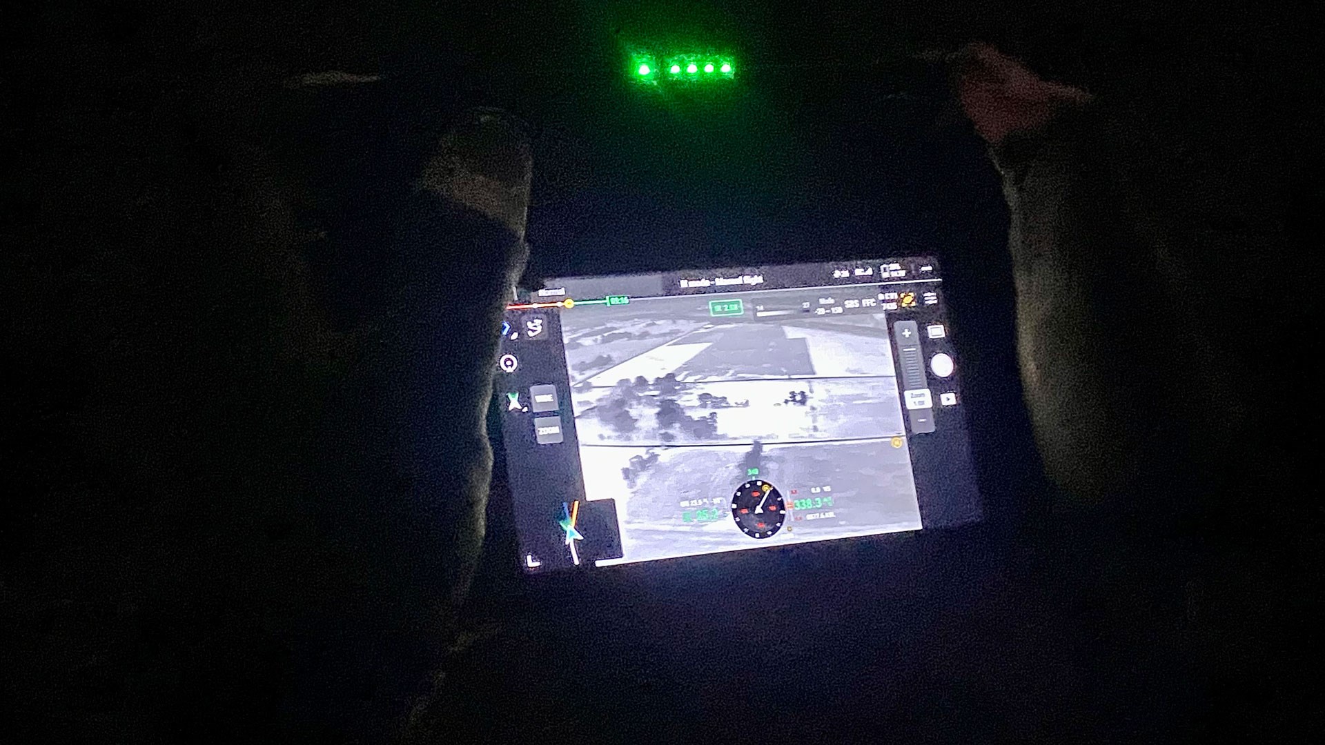 Operating the drone