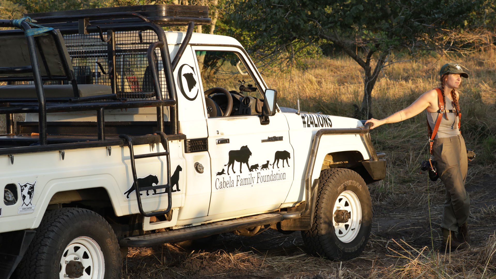 Cabela Family Foundation on truck