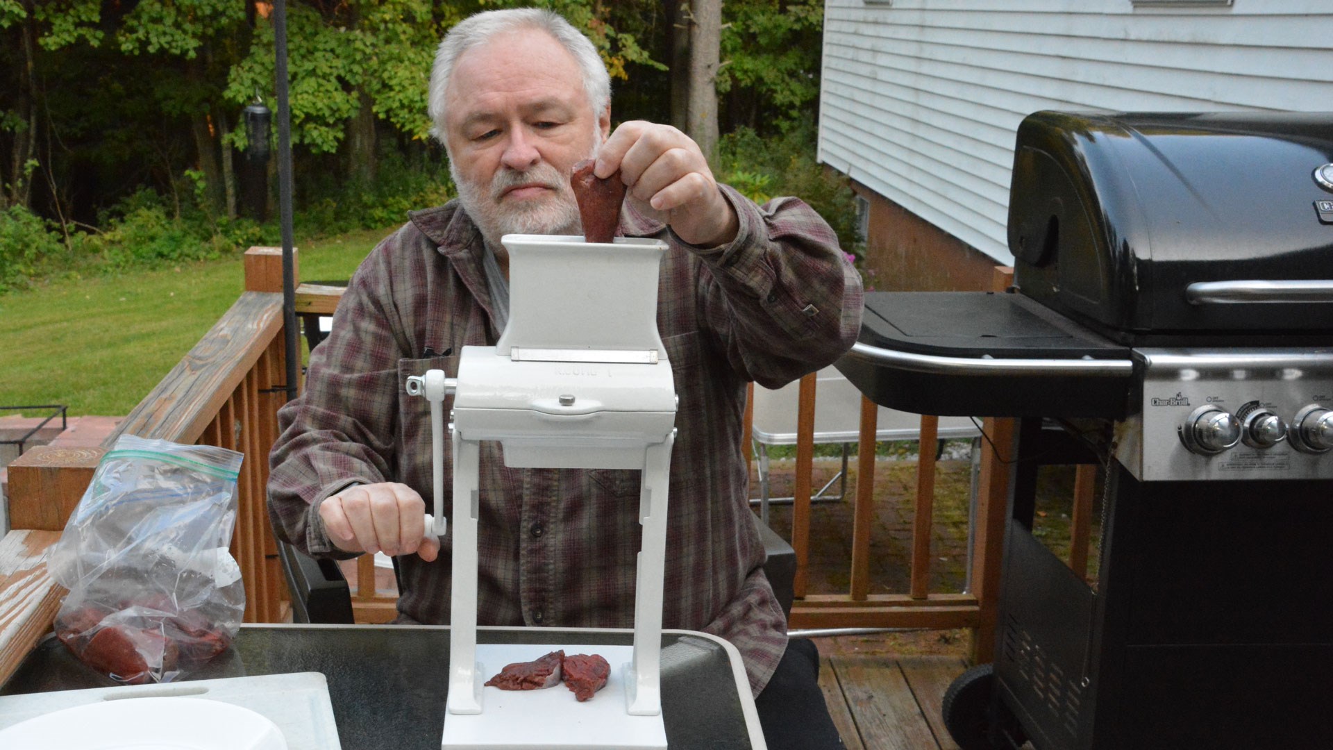 Hand Crank Meat tenderizer