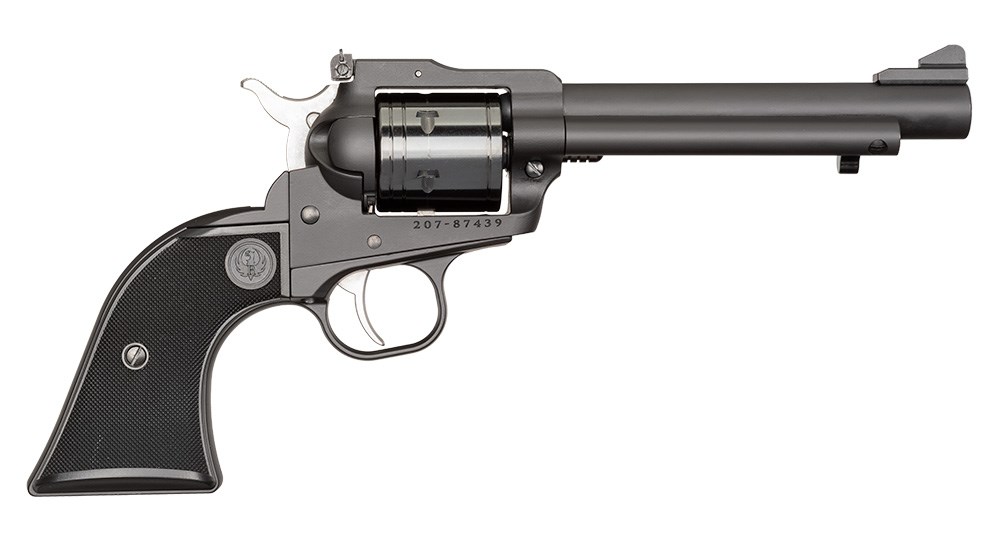 Ruger Super Wrangler facing right.