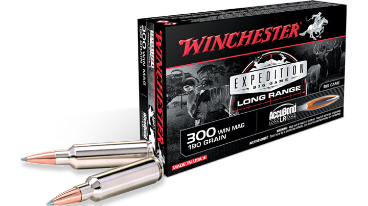 Winchester Expedition Big Game Long Range on White