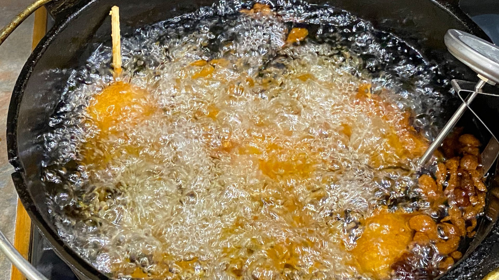 Heat the Oil