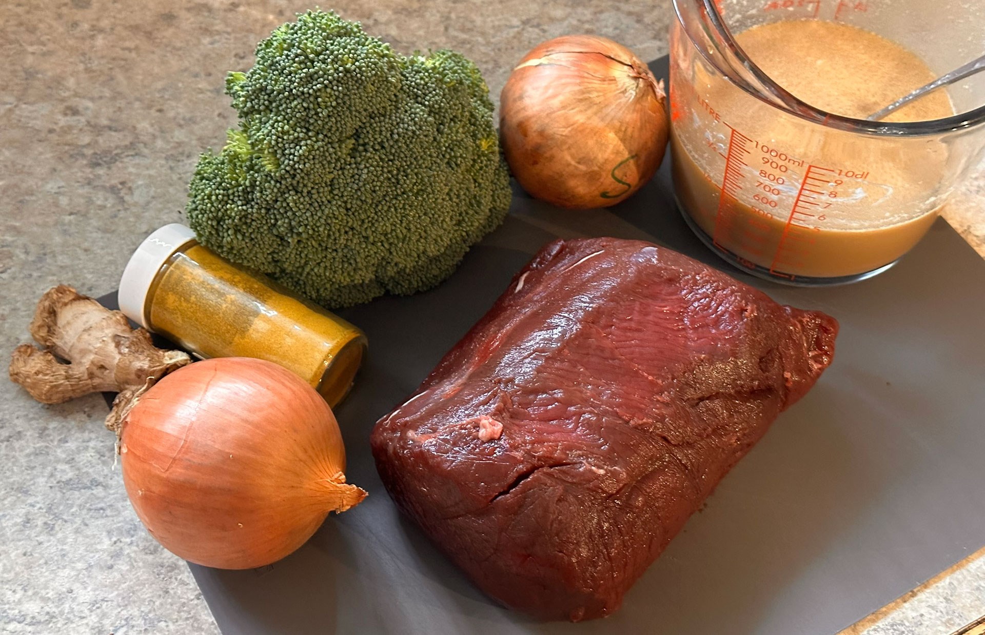 Elk and other ingredients