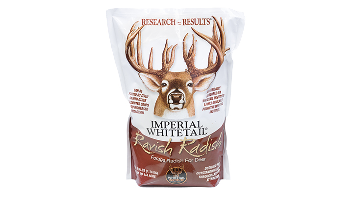 Whitetail Institute Ravish Radish food plot mix