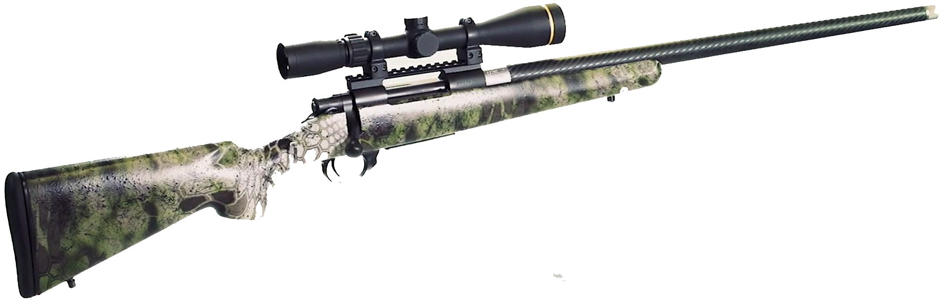 Howa 1500 Carbon Fiber on white