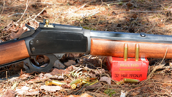 Lever-Action Rifle with .32 H&amp;R Magnum Ammunition