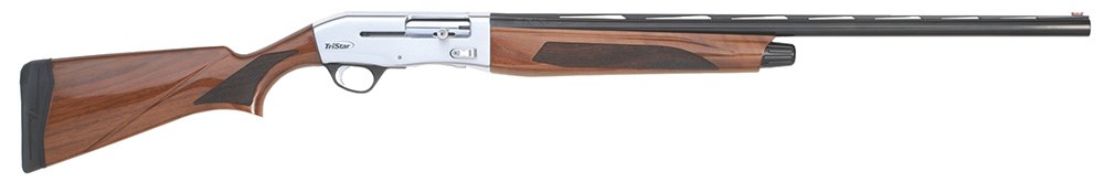 TriStar Viper G2 Silver semi-automatic shotgun.