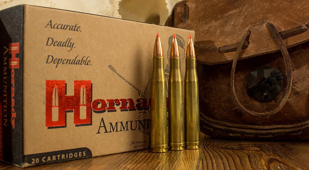 Hornady Custom .300 H&H Magnum ammunition.