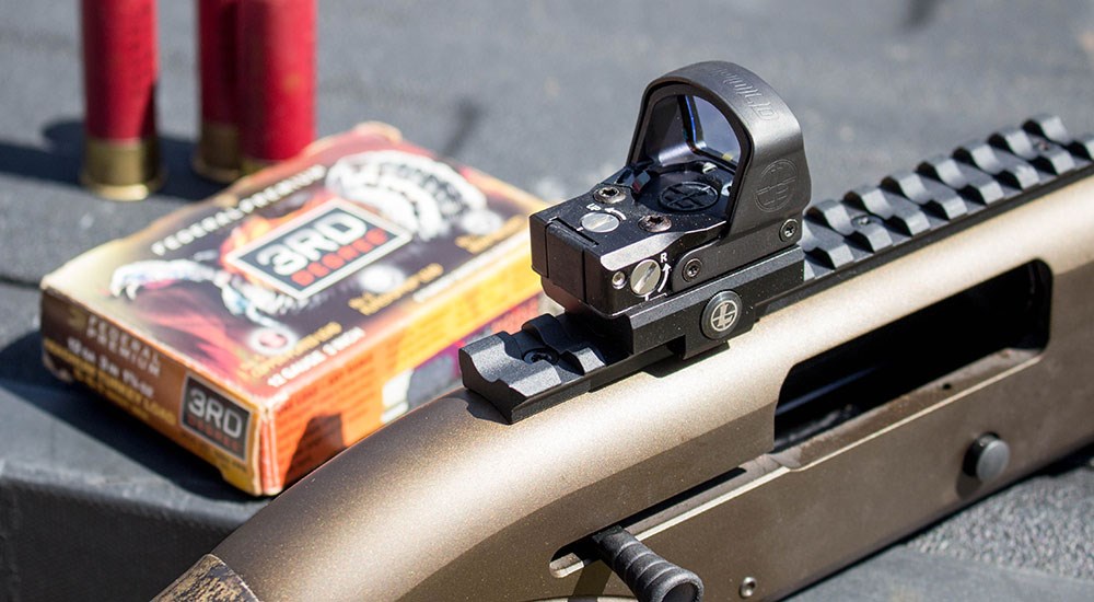 Leupold DeltaPoint Pro Red Dot Sight on TriStar Viper Shotgun