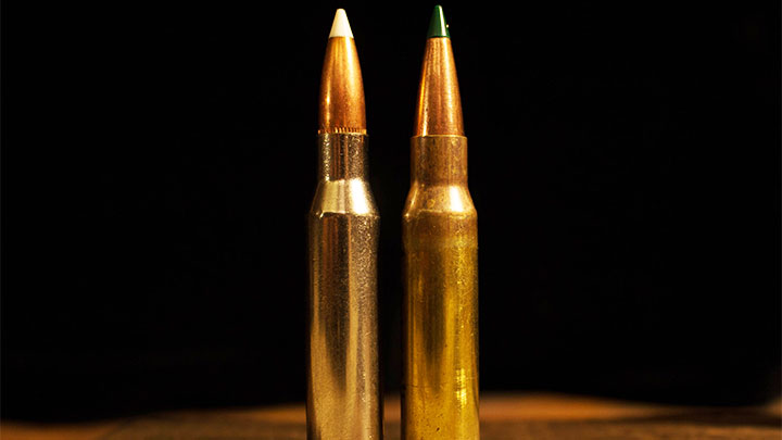 7mm-08 Remington and .308 Winchester side-by-side