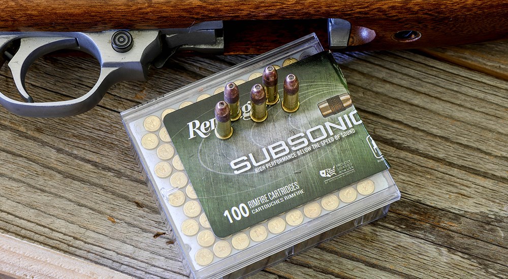 Remington Subsonic ammunition.