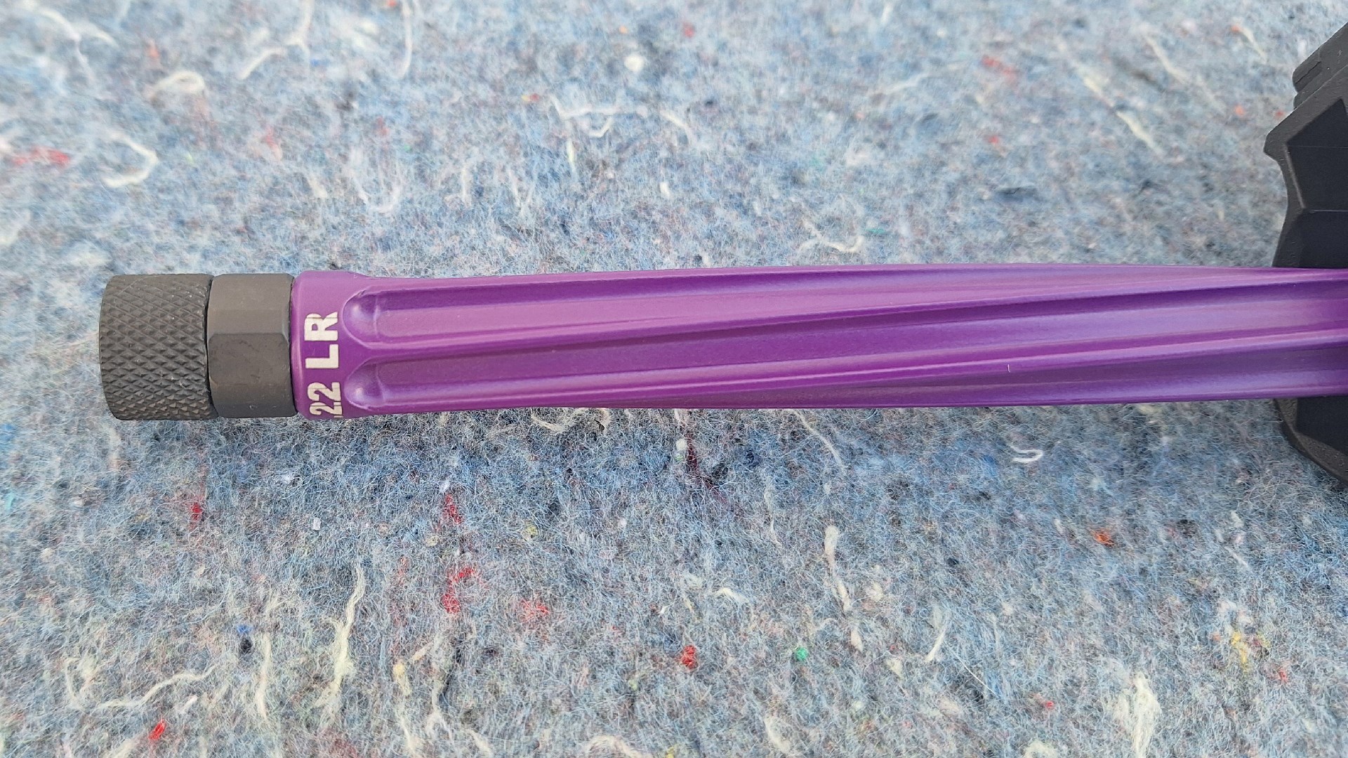 Spiral fluted barrel