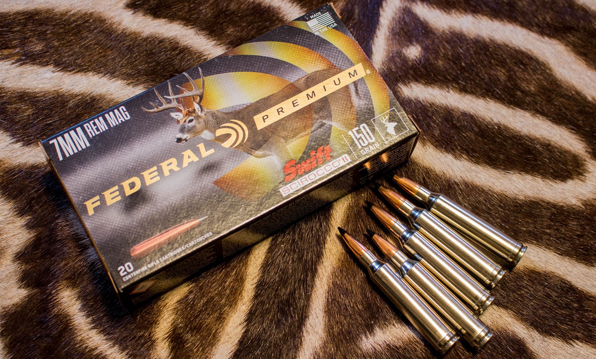 7mm Remington Magnum on zebra