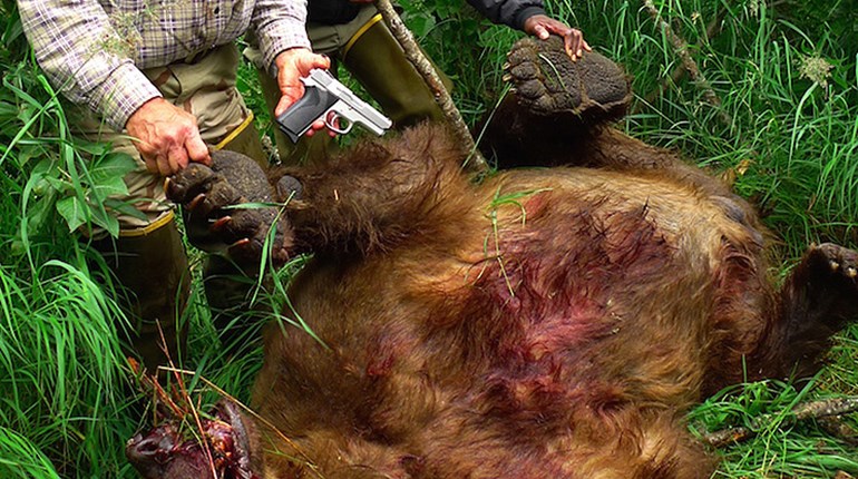 Alaska Outfitter Defends Fishermen from Raging Grizzly with 9mm Pistol | An Official Journal Of The NRA