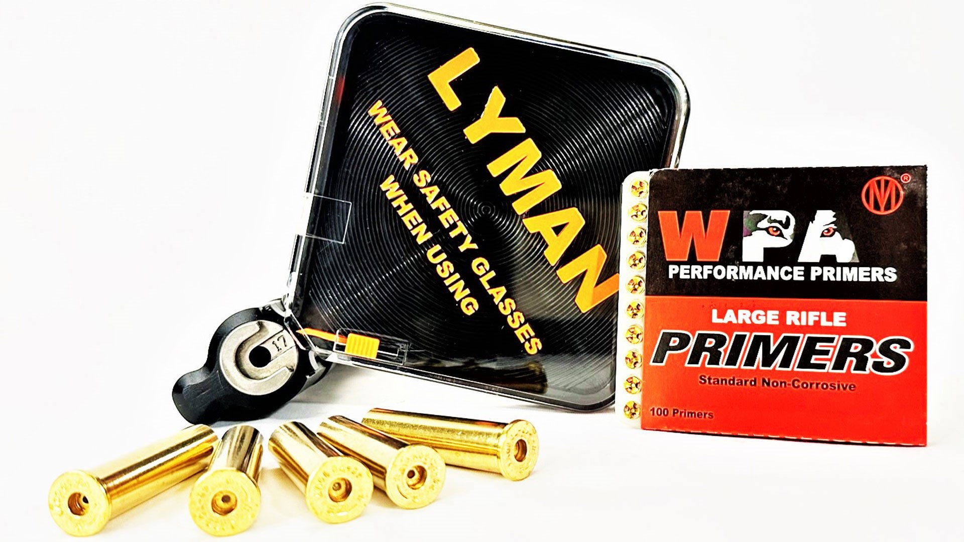Lyman cases and wolf primers