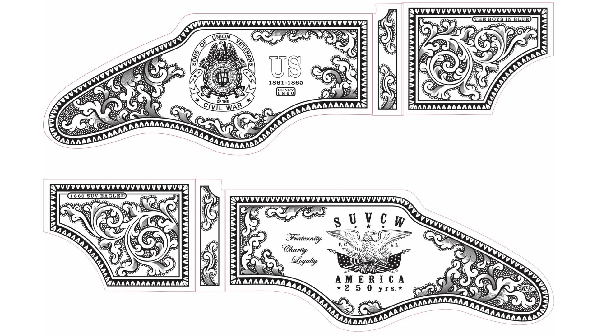 Engraved receiver