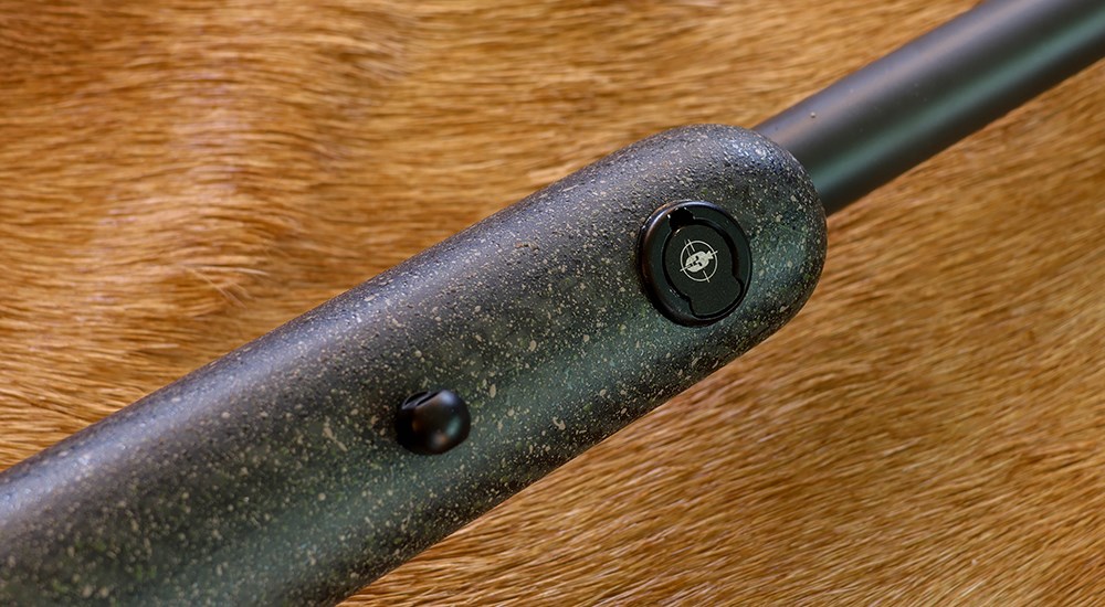 Bansner and Company custom stock with Spartan Precision socket on fore-end.