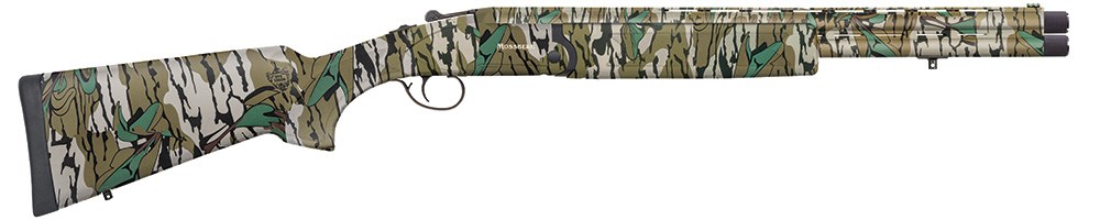 Mossberg International Eventide Turkey over under shotgun.