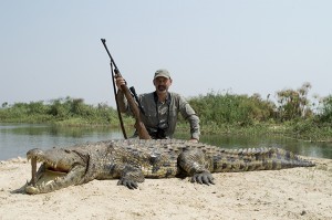 Ron Spomer's 10-Foot Crocodile