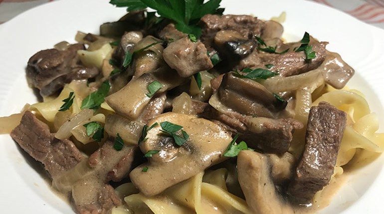Recipe: Elk Stroganoff | An Official Journal Of The NRA