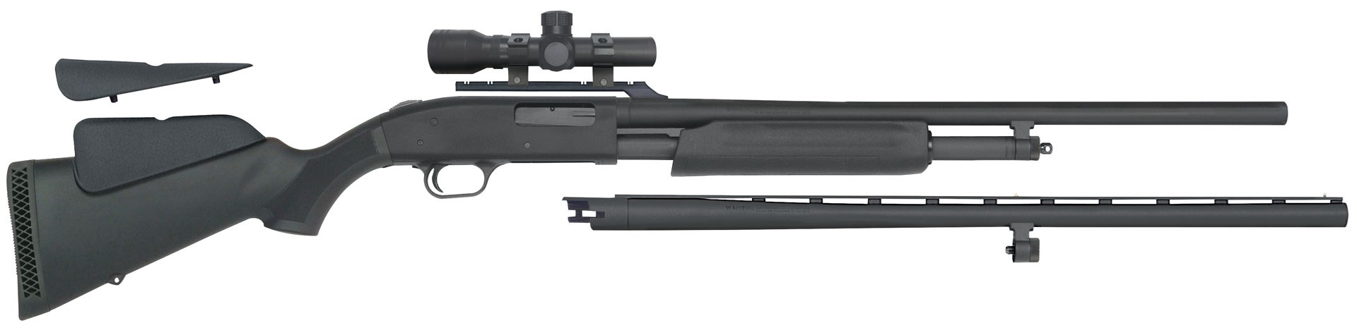 Multiple barrels with shotgun