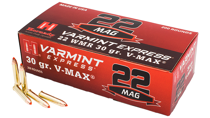 Hornady Varmint Express 30 grain V-Max 22 WMR