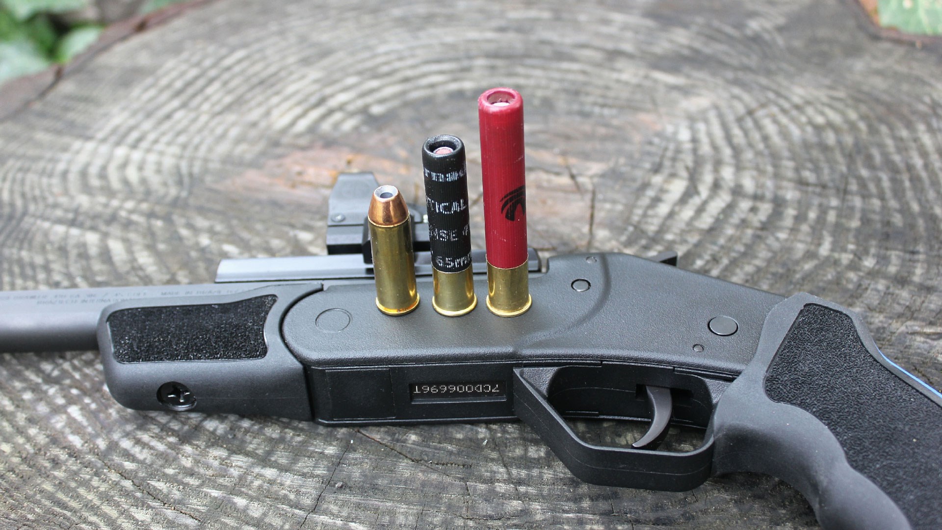 Rossi Brawler with ammo stacked on top