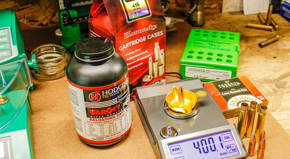 Reloading Components for .416 Ruger