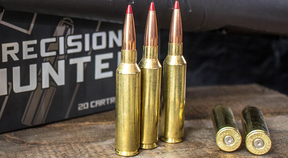 Hornady 7mm PRC Precision Hunter ammunition.
