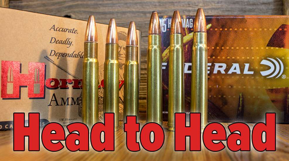 H2H 35 Whelen Vs 375 H&H Magnum Lead