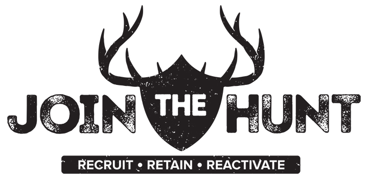 NRA American Hunter Join the Hunt Recruit, Retain, Reactivate Logo