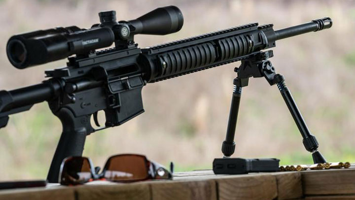 SFR10 QD on a modern sporting rifle
