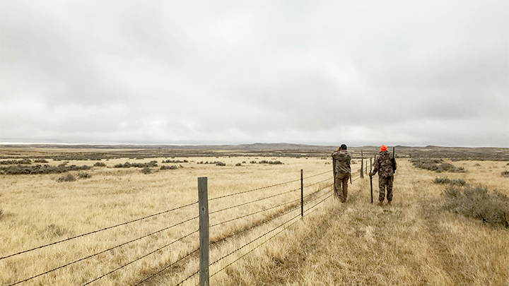 Hunters Using Binoculars to find Pronghorn