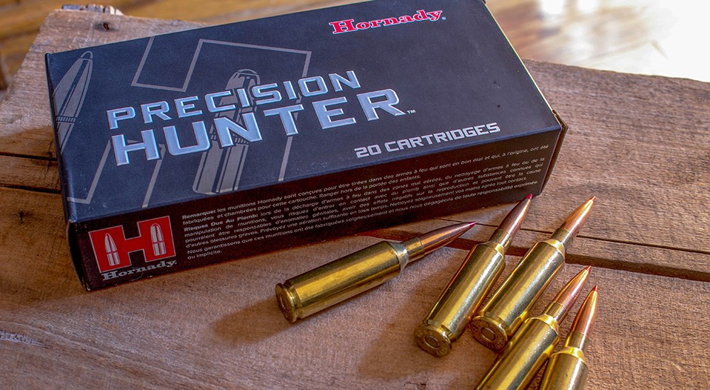 Hornday Precision Hunter 6.5 PRC ammunition.