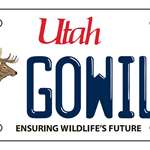 LEDE Utah DNR License Plate