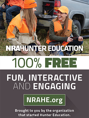 NRA Free Hunter Education Online Advertisement