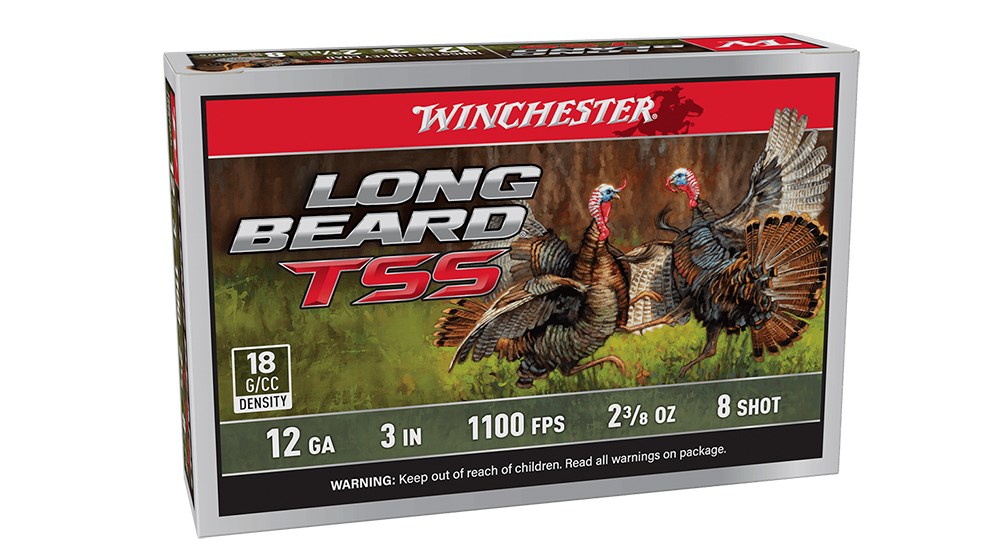 Winchester Long Beard TSS ammunition.