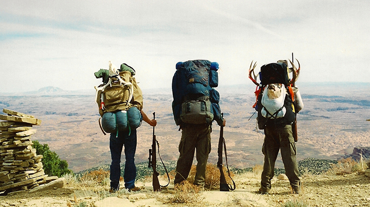 Elk Hunters on Ridge