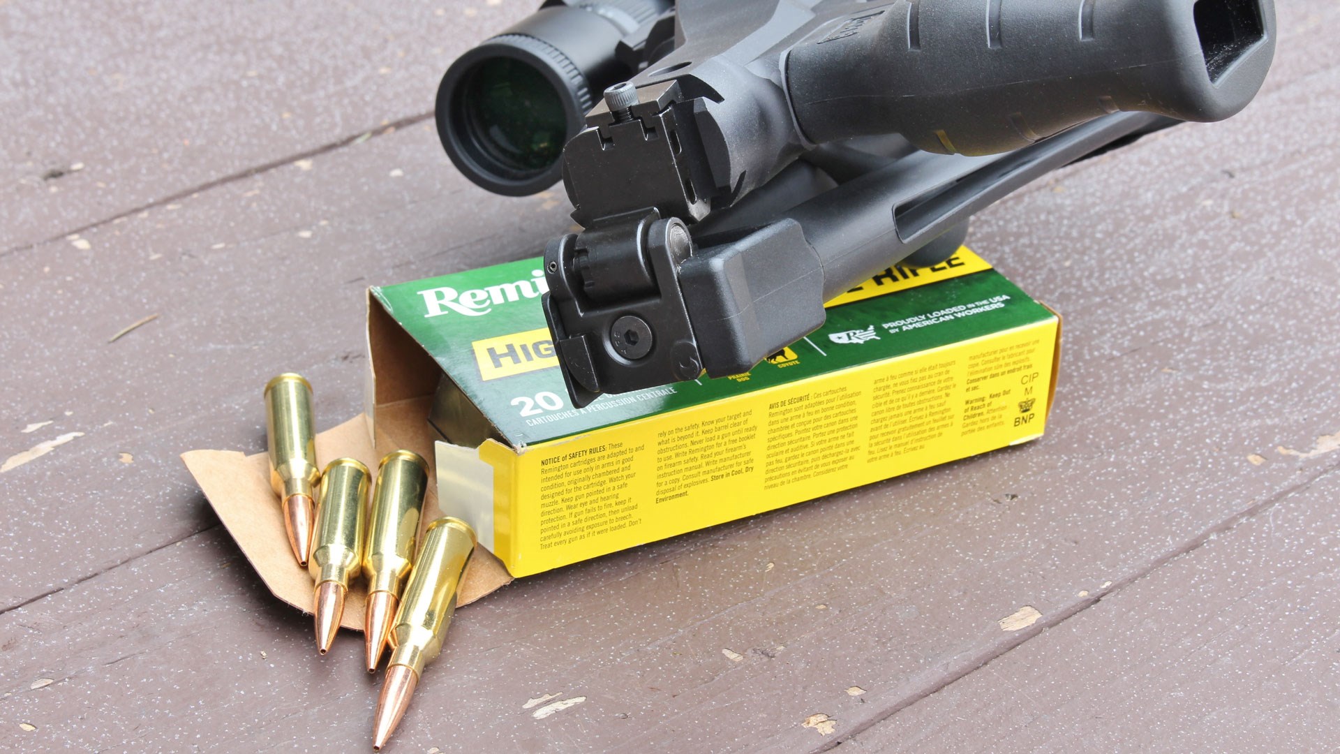 Remington ammo with Savage 110 PCS