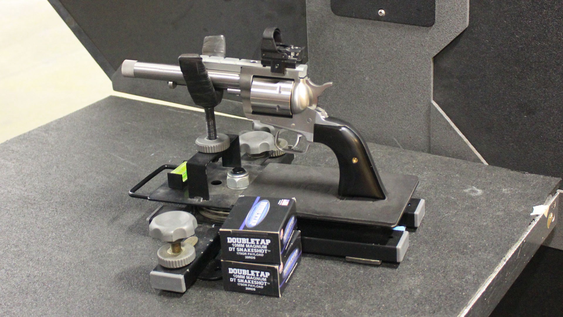 Gun in sled
