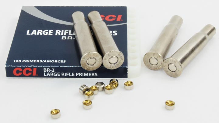 CCI Primers in nickel cases