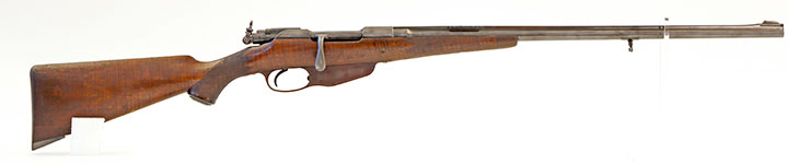 Profile of Charles Sheldon's custom 1901 W.J. Jeffery build on a Dutch 1895 Mannlicher built by Steyr in 1899