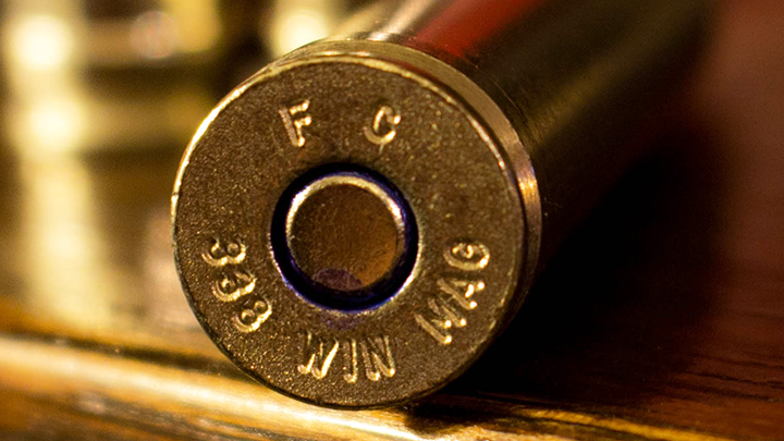 Federal Premium .338 Winchester Magnum Ammunition Headstamp