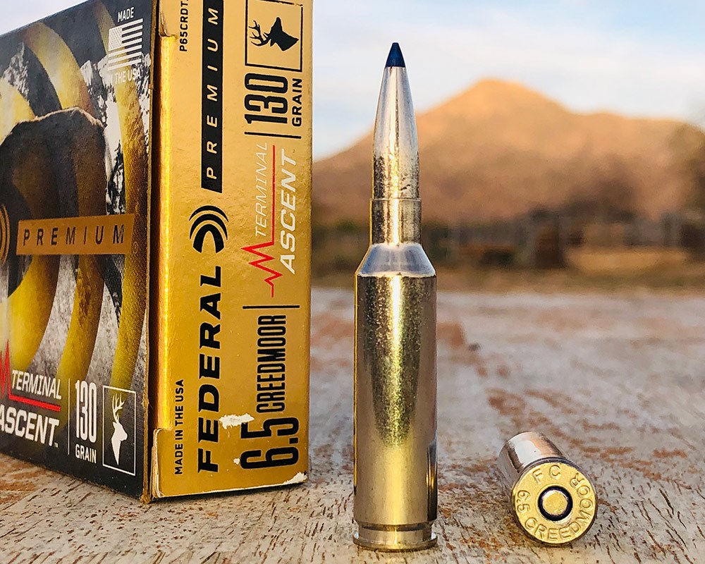 Federal Premium 6.5 Creedmoor 130-grain Terminal Ascent Ammunition