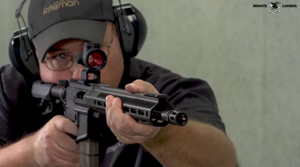 Chris Shooting RRA .17 HMR